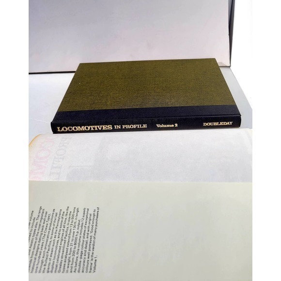 Locomotives in Profile Volume 2, Railroad History‎ 1972, England Hardcover Book - Picture 3 of 10